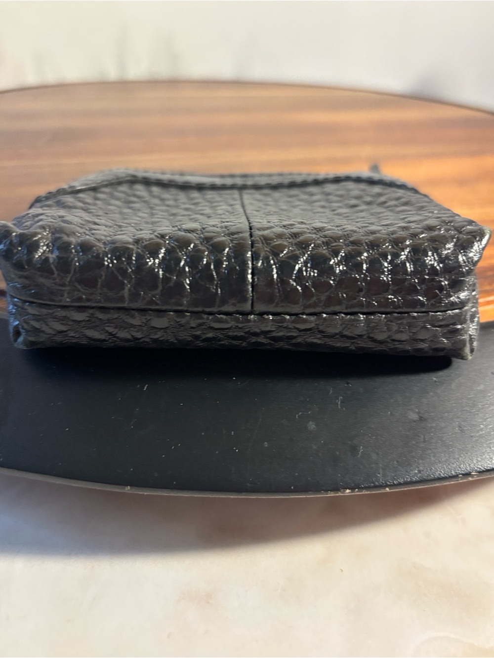 Brighton zip closurer coin purse with heart shaped design - Picture 3 of 3